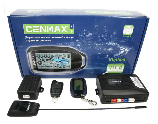 Сигнализация cenmax vigilant v11 d инструкция